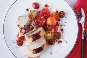 Grilled Chicken with Spiced Red-Pepper Paste