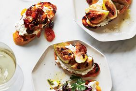 Ricotta Crostini with Three Toppings