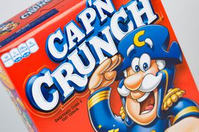 A box of Cap'N Crunch cereal