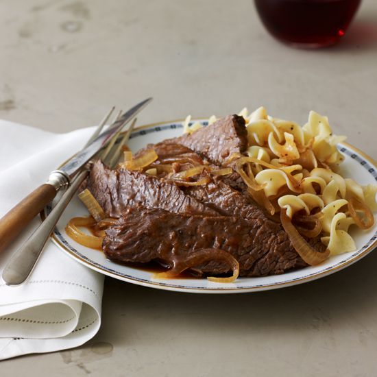 Slow Cooker Sweet-and-Sour Brisket