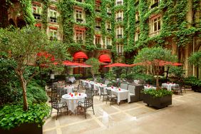 Dine in a Bucolic Courtyard in the Center of Paris at This Luxe Hotel