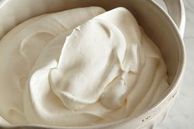 How to Make a Meringue Cake: Make whipped cream