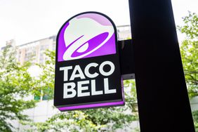 A Taco Bell sign at one of their restaurants